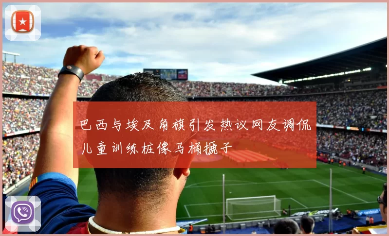 巴西与埃及角旗引发热议网友调侃儿童训练桩像马桶搋子